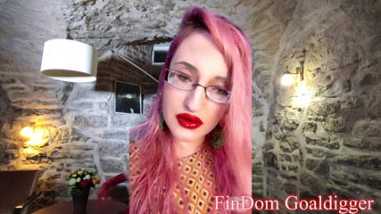 FinDom Goaldigger: Cuma tengok mata saya!