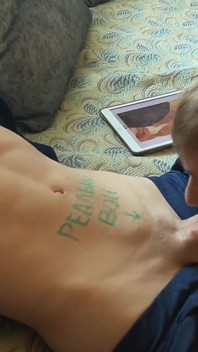 Noticed That the Guy Was Jerking off and Decided to Take His Sperm