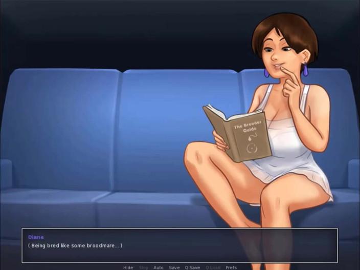 Cartoon Play: Summertime saga part 57 - uncontrollable desire fuck stepaunt
