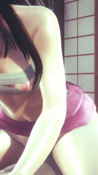 Nezuko Kamado è molto eccitata oggi: parodia hentai cacciatrice di demone