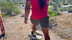 LyricsWay: एबोनी जोड़ा ताजी हवा और पोर्नस्टार की लंबी पैदल यात्रा कर रहा है