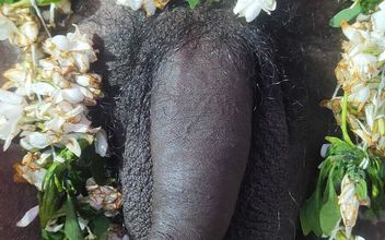 Marathi Aunty Handjob with Flowers to Her Stepbrother