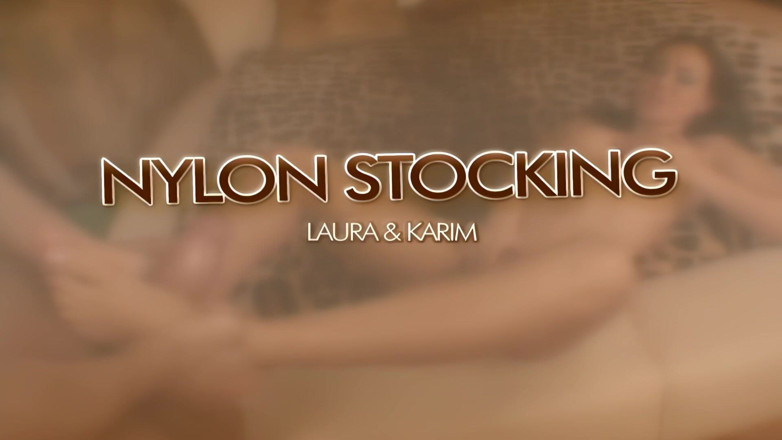 Xxxlover: Mature Babe Drains Cock with Nylon Stockinged Feet