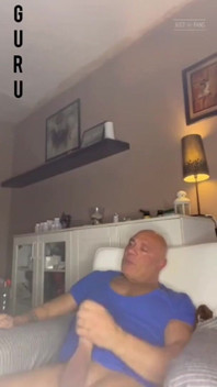 Domácí wank. Kulturista Honění Solo Videi