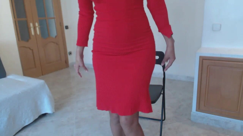 Golden lace: Squirting Through Dress That I'm Wearing on Our 1st Date