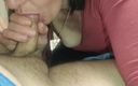 Winonna8: MILF Stepmom Makes a Sloppy Blowjob with Cum in Mouth