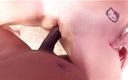 First Black Sexperience: Tesuda gata gosta de sua buceta rosa molhada fodida com...