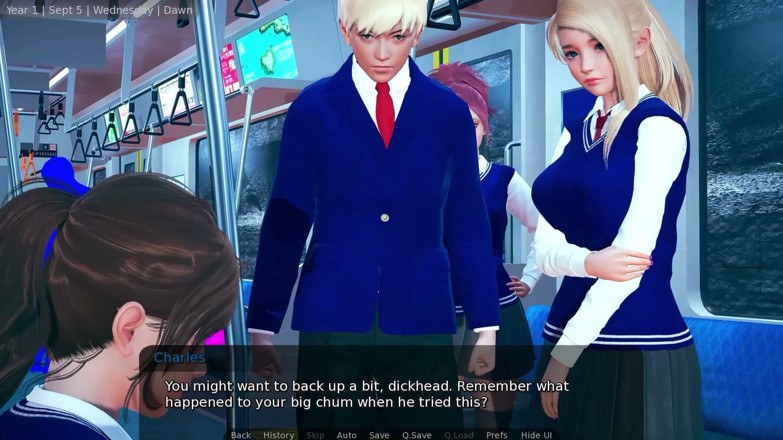 Visual Novels: Знайомство з кафе. Частина 9