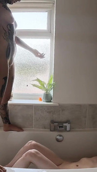 Peeing on Our Cuck