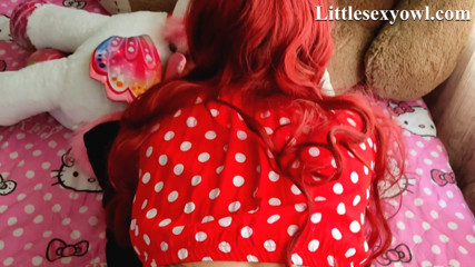 Littlesexyowl: My stepfather sticks his cock in me after I make...