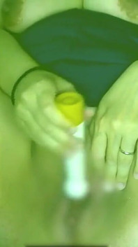A Married Woman Feels Disgusted as She Plays with Her Pussy in a Car Parked in a Shop's Parking Lot.