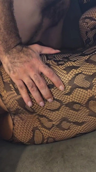 Lace Lingerie Twink Tries to Push Monster Away - Extremely Tight & Painful Sex