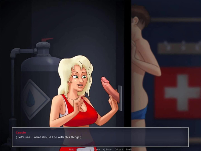Dirty GamesXxX: Summertime Saga: gloryhole nello spogliatoio ep.35