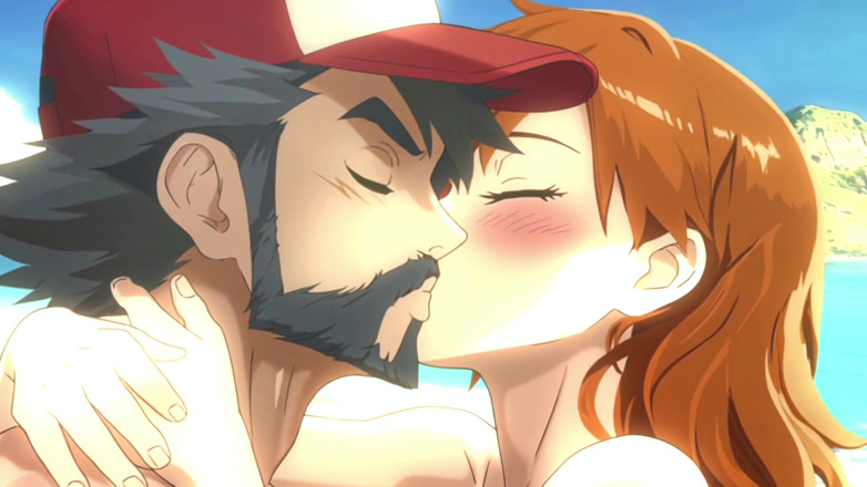 Morning Cock Animation: Pokemon, parodie hentai. Rencontre en plein air avec Ash et...