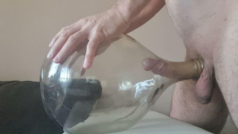 Naxy: Big Glass Bottle Fuck - Request