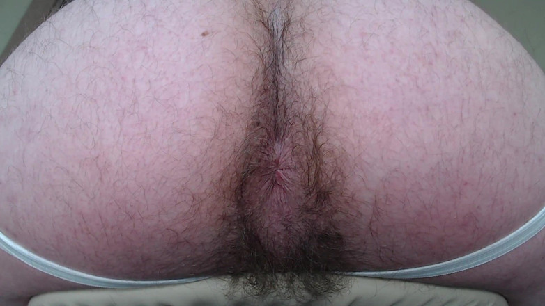 Hunky time: Str8 lubang pantat berbulu