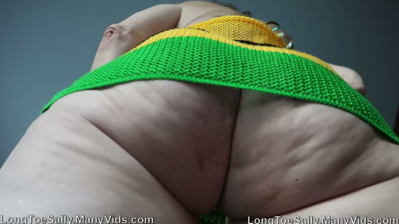 Long Toe Sally Big Buns: Đưa trở lại của bạn vào it-jamaica pov1