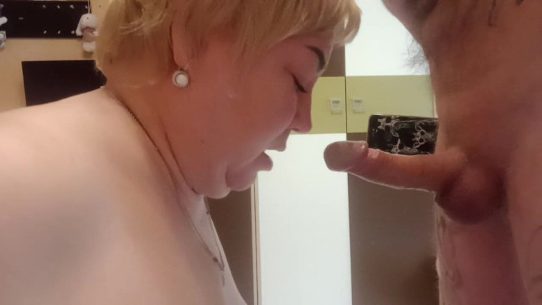 Zona901: Filled my mouth full of cum BBW Milf after a...