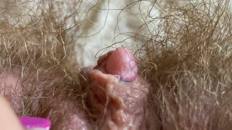 Cuteblonde666: Grote clitoris reuzine met model traint mensen extreme close-up
