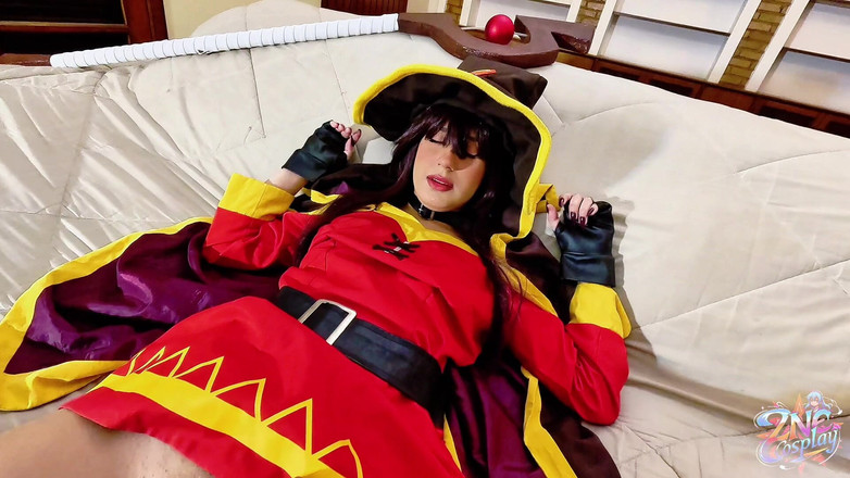 QroZne Studios: Zne косплей - мегумін від konosuba ft. waifusjuice & qrozne