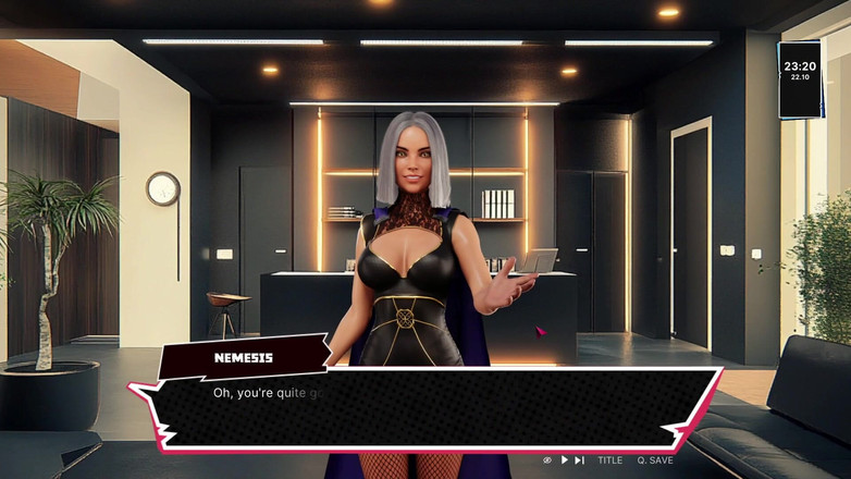 Gaming vision: Gameplay cewek hot dengan indera seks bagian 1