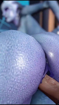 Секс инопланетянина с близнецами Asari