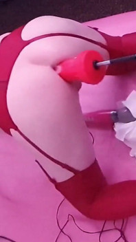Šukací stroj anální dildo zábava s essex dívkou Lisou