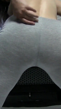 Fetish pantat orgasme pancutan mani yang menampilkan Sinn Sage