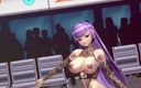 Mmd anime girls: Mmd R-18 fete anime clip sexy cu dans 53