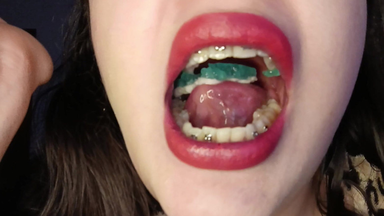 Golden domme: 츄 껌을 섭취하세요