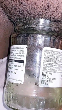 Micro Penis Pissing in Bottle Again and Again Until It Full Later to Use as Cold Drink
