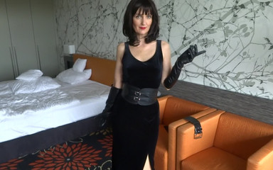 Lady Victoria Valente: Wide tight belts part 25