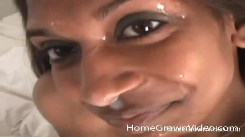 Homegrown Ebony: Quente indiana garota Lindsay tomando pau de Tom