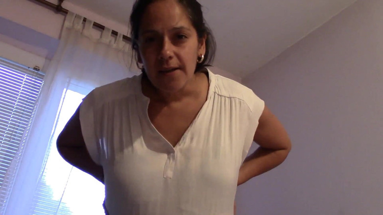 Randy and Deria: Nanny helps a young man cum