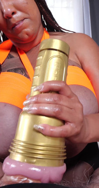 Danni Strokes a Big Cock with Help