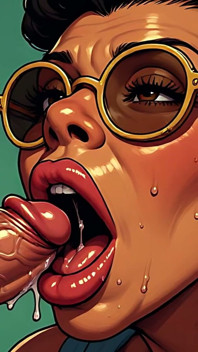 Hardcore Art Big Lips Wrapped Around Cocks