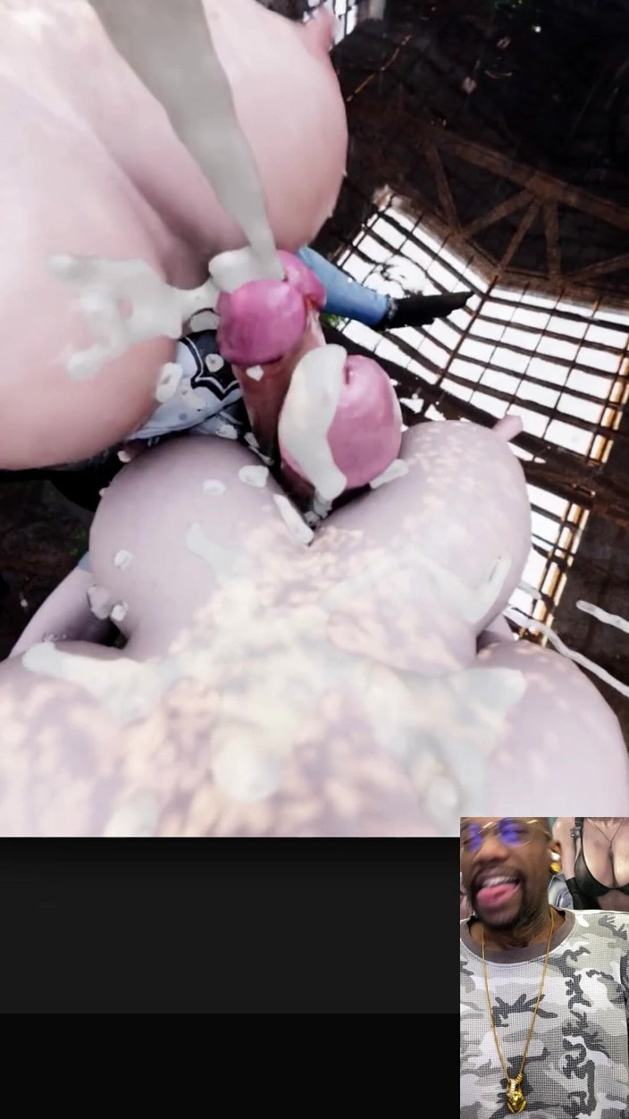 L6RD7BLU3 FUTA: シェバがジルのトランスジェンダーのペニスをしゃぶる、トランスジェンダーのペニスが一緒に爆発する、アナルセックス、コンピレーション