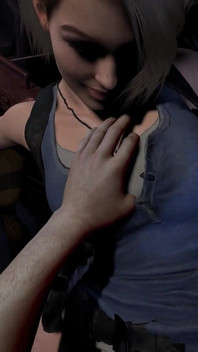 Futând-o pe Jill Valentine în picioare - Parodie porno de la Resident Evil
