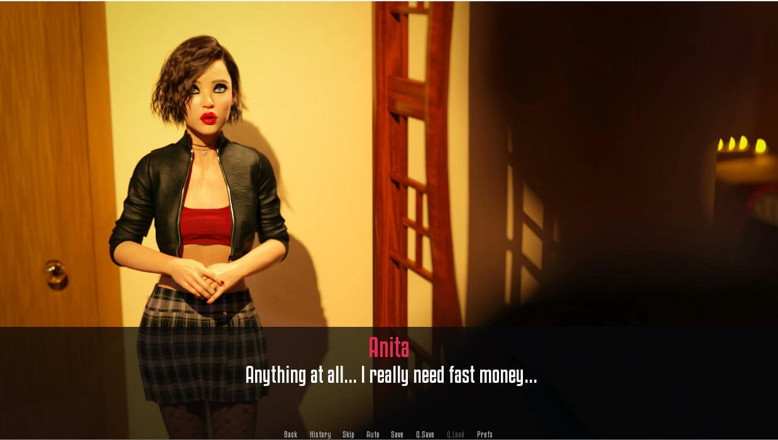 XXX Games Bunk: Anita's Internship - Gameplay - Roleplay - Petite Teen -massage and Gives Handjob and...