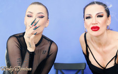 KinkyDomina: Smoking with Extreme Stiletto Nails Asmr