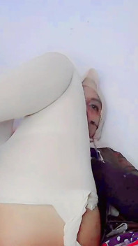 Indonesian Sissy Hijab Anal Virginity Lost