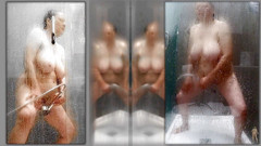 MarieRocks: Sultry, mandi orgasme berwap