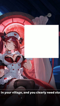 Isekai waifu overlord oyun bölüm 12 - kilidi açık Ruby ve Lily'nin h sahnesi taverna seksi