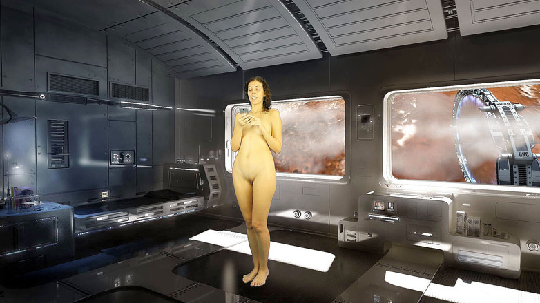 TheoryOfSex: बाथरूम में पेशाब करने की सजा। नग्न पढ़ना। कॉस्मोस में बहुमूल्य टेक रूम। Julia V Earth.