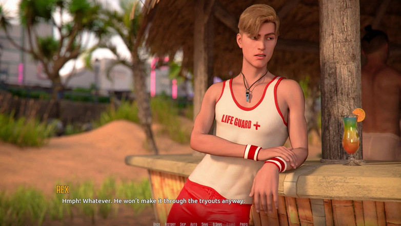 3D Cartoon Porn: Domino Beach 2: A Fatídica Caminhada Noturna de Jhon com Emily