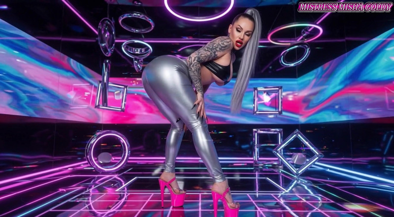 Goddess Misha Goldy: Minha bunda está invadindo sua mente