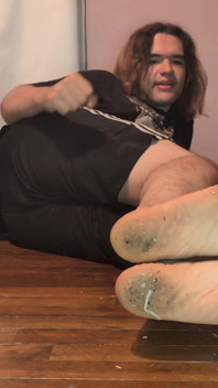 Jerk Your Pathetic Cock to My Dirty Soles! - Foot JOI