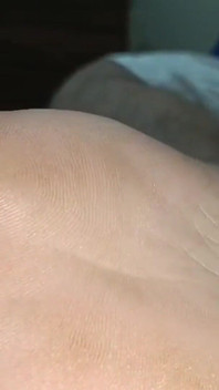 抹油的单人性恋足癖挑逗