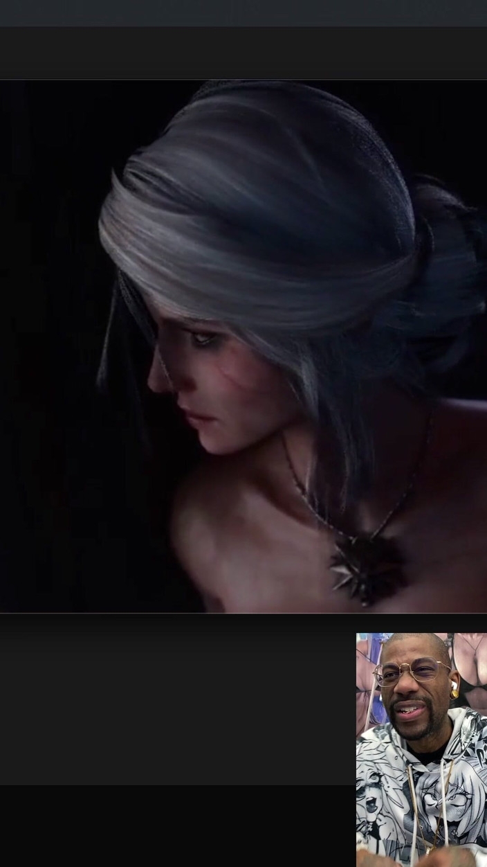 L6RD7BLU3 FUTA: Transgender Ciri tiše honí, když se na tebe usmívá