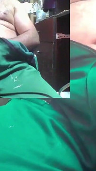 Stepdaddy Plays with His Big Dick